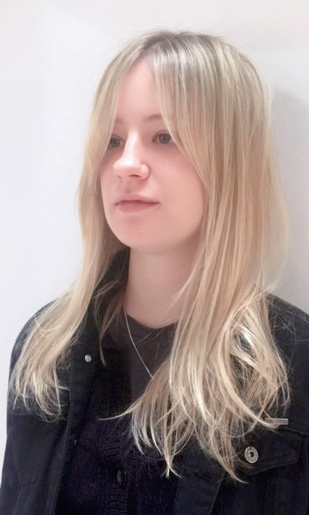 Long blonde highlights done at the klinik using wella and loreal and goldwell.